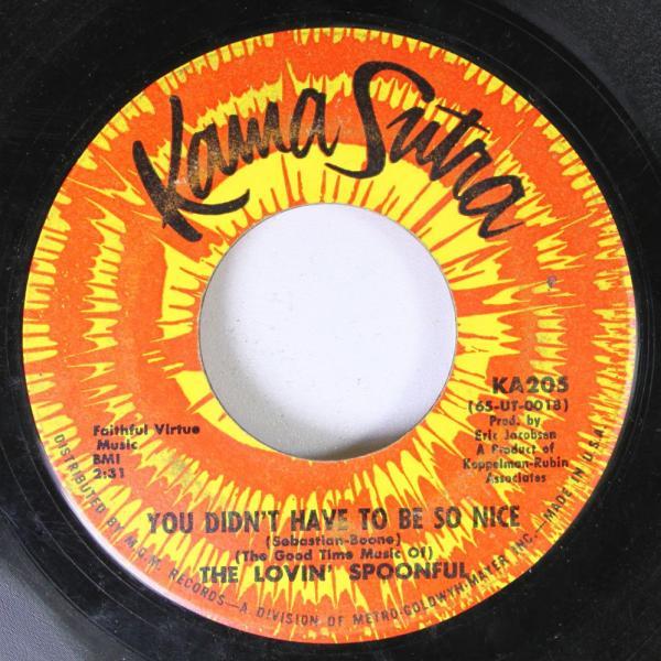 You Didn’t Have to Be So Nice – The Lovin’ Spoonful