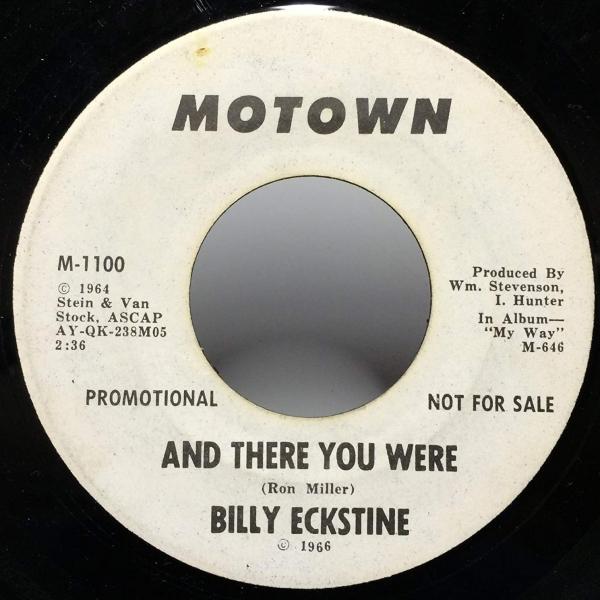 And There You Were – Billy Eckstine