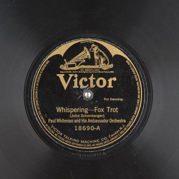 Whispering – Paul Whiteman and his Orchestra