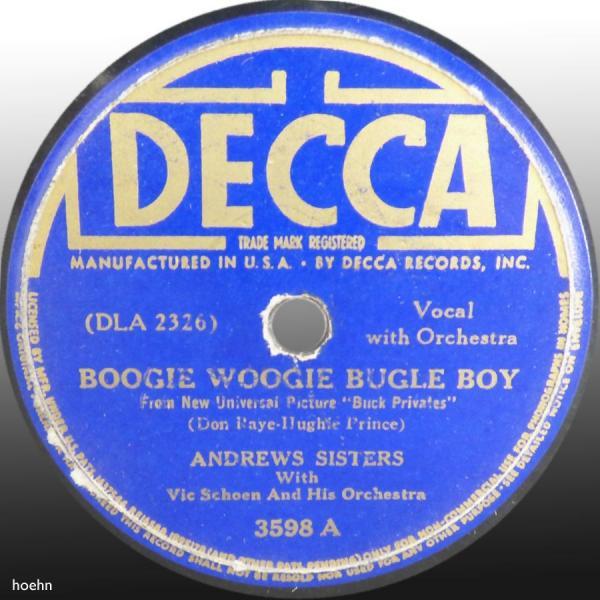 Boogie Woogie Bugle Boy – The Andrews Sisters