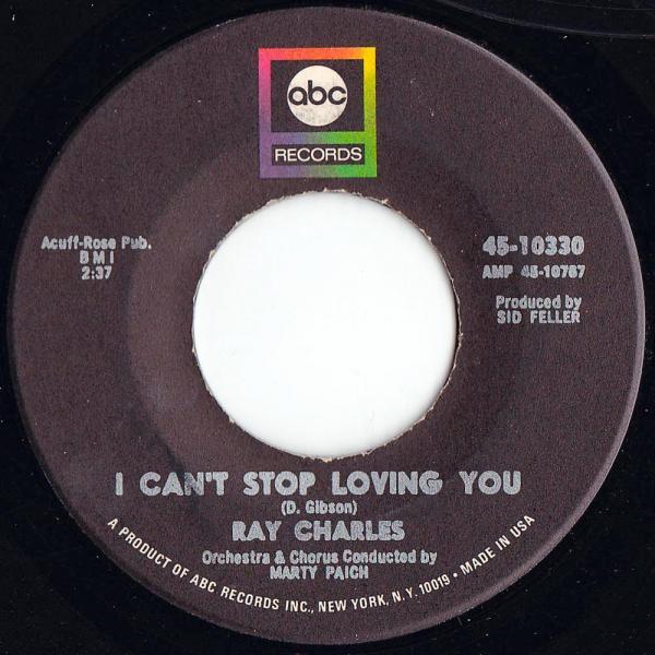 I Can't Stop Loving You - Ray Charles