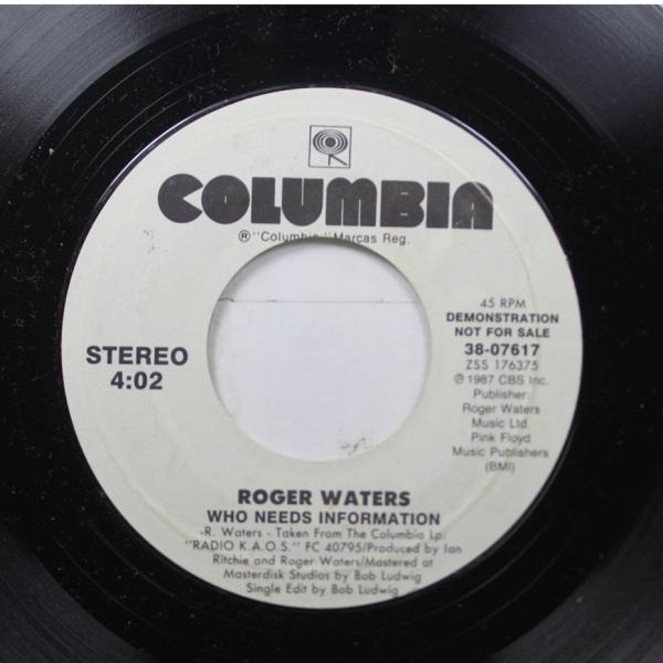 Rodger Waters - Who Needs Information