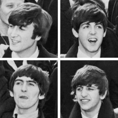 Joh, Paul, George and Ringo