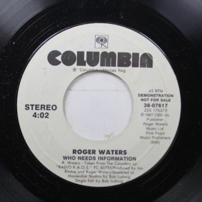 Rodger Waters - Who Needs Information